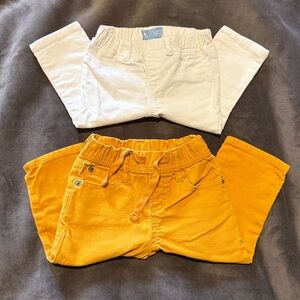 GAP Yellow Toddler Pants